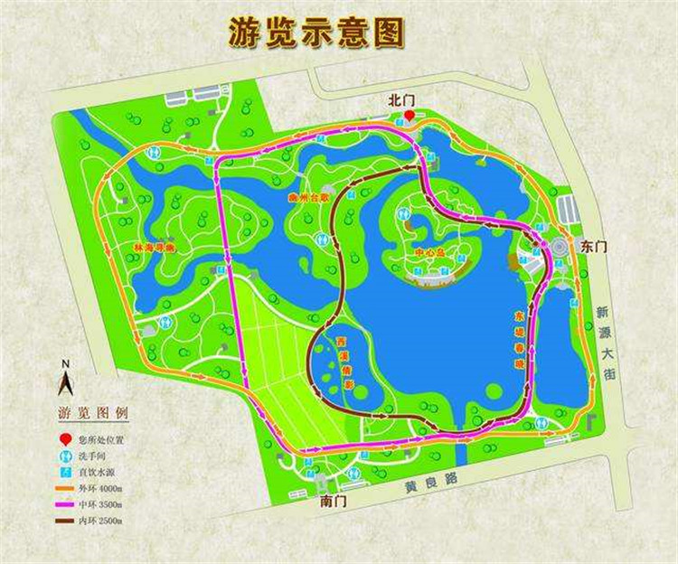 达活泉公园地图图片