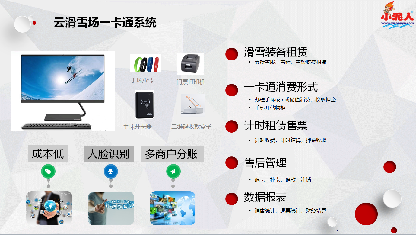 微滑雪场教学教练雪具租赁押金计时收费一卡通综合管理系统基本功能.png